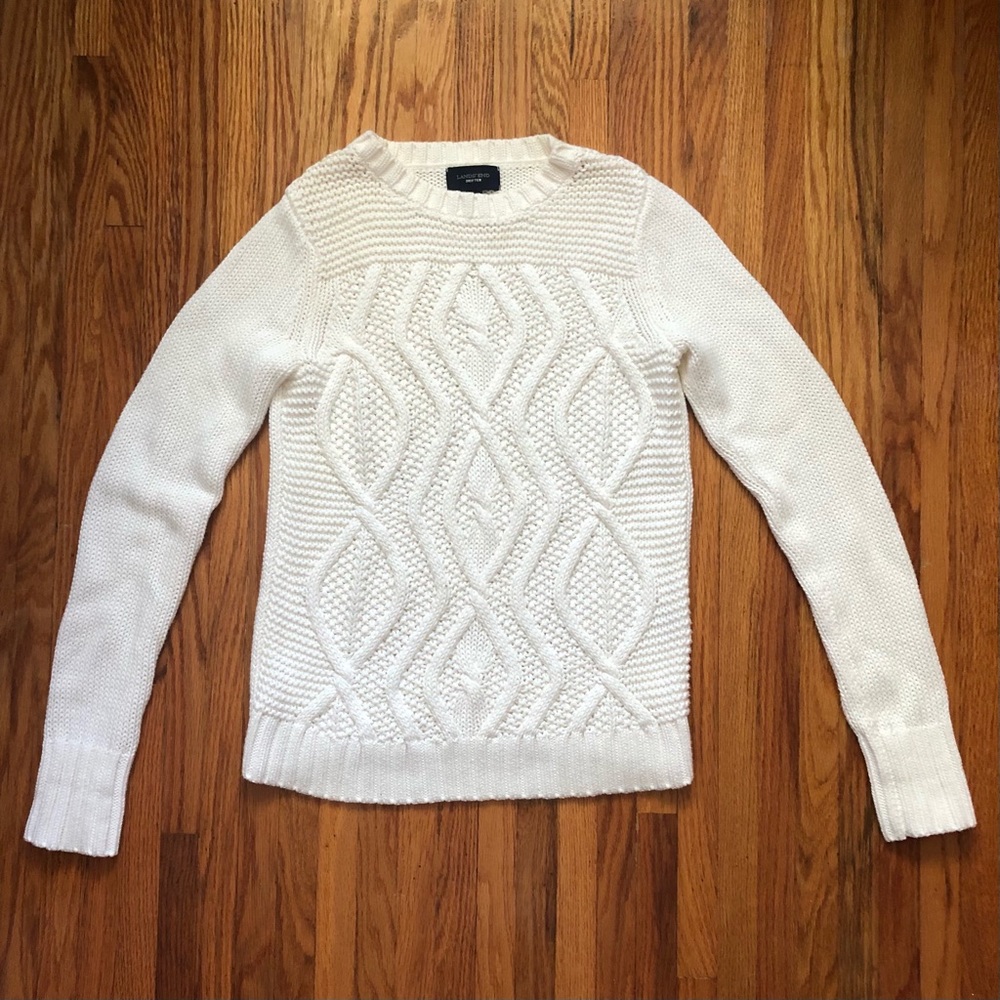 Lands’ End Drifter Crewneck Sweater